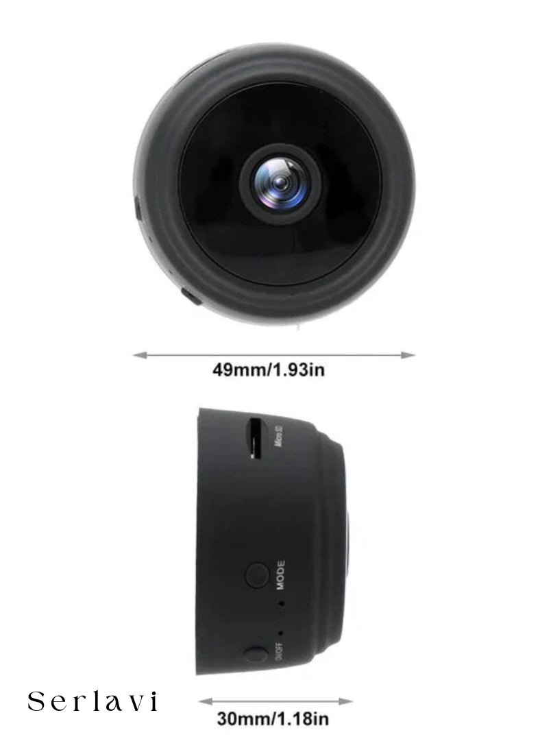 EspíaCam Compact  Mini cámara vigilancia HD